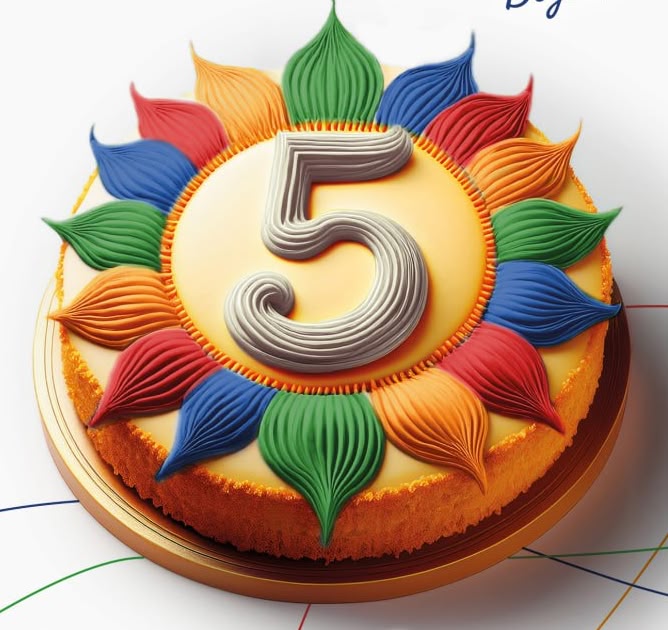 Geburtstagsfeier, 5 Jahre dieBasis