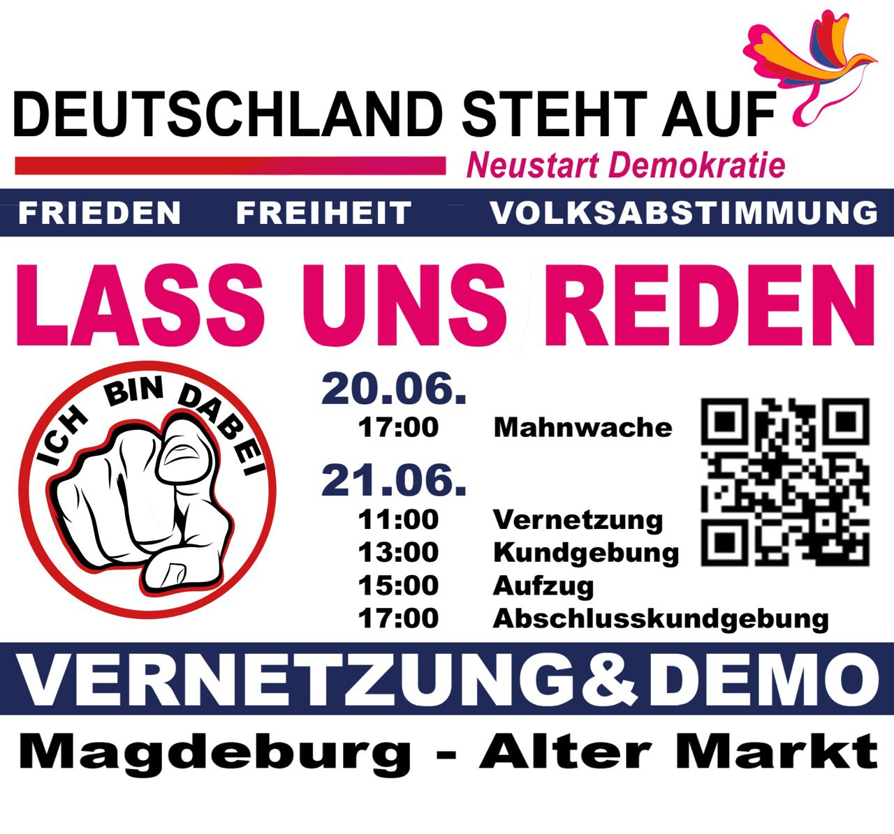 Deutschland steht auf - Neustart Demokratie