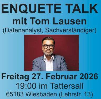 ENQUETE TALK mit Tom Lausen