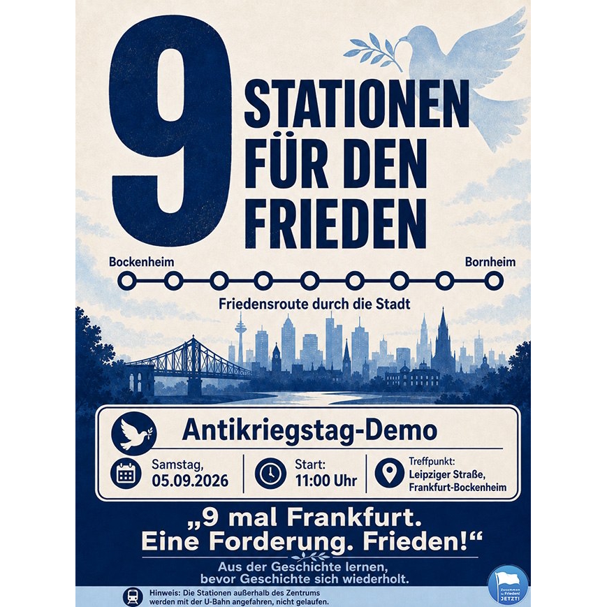 9 Stationen für den Frieden