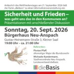 Sicherheit und Frieden